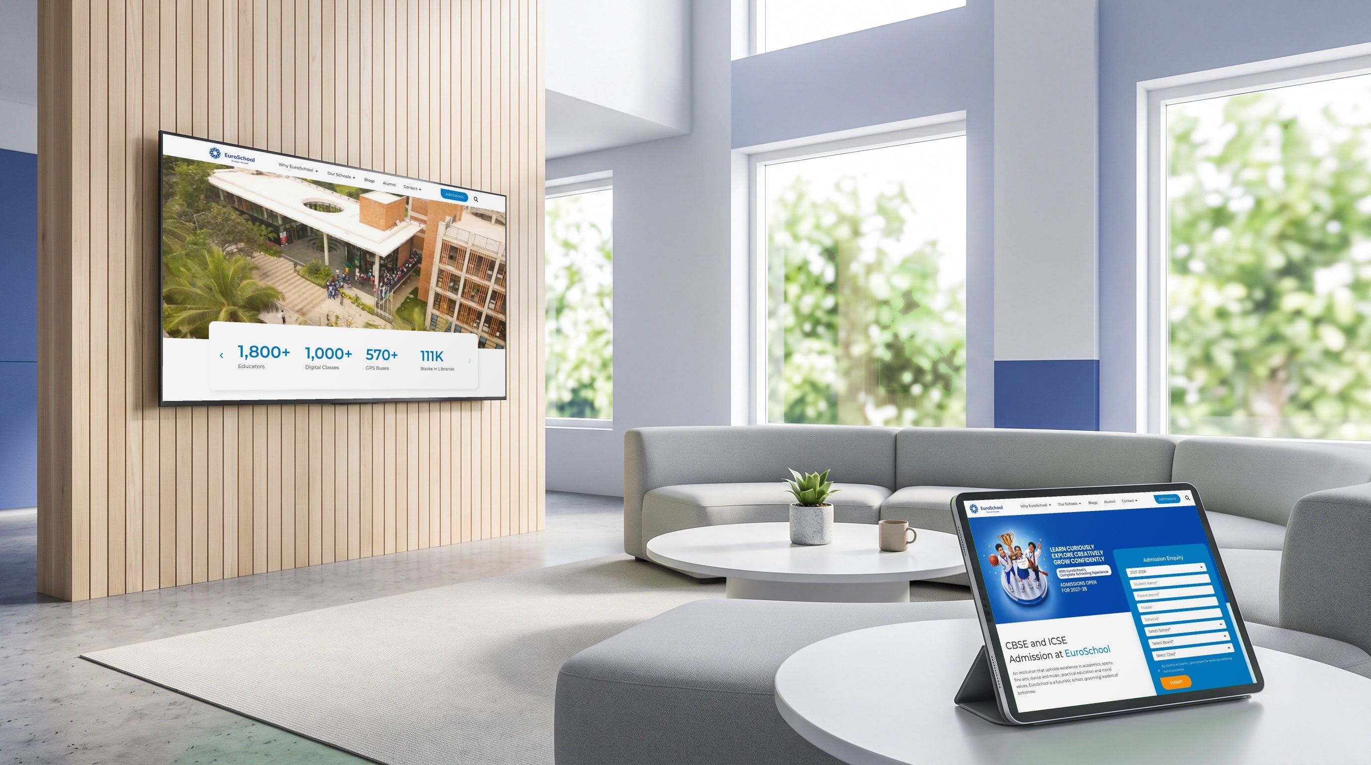 EuroSchool: School network website
