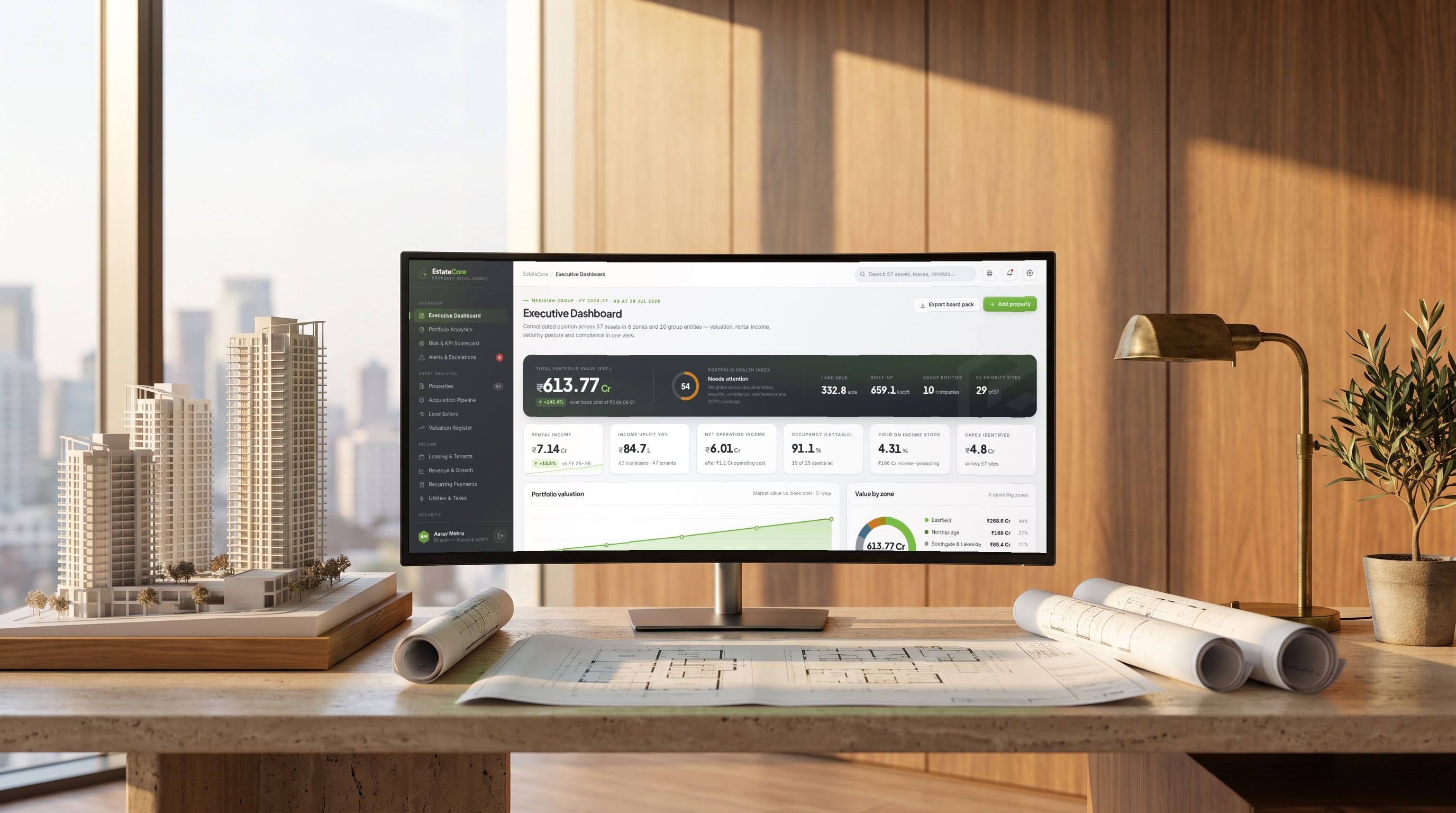 EstateCore: Property intelligence platform