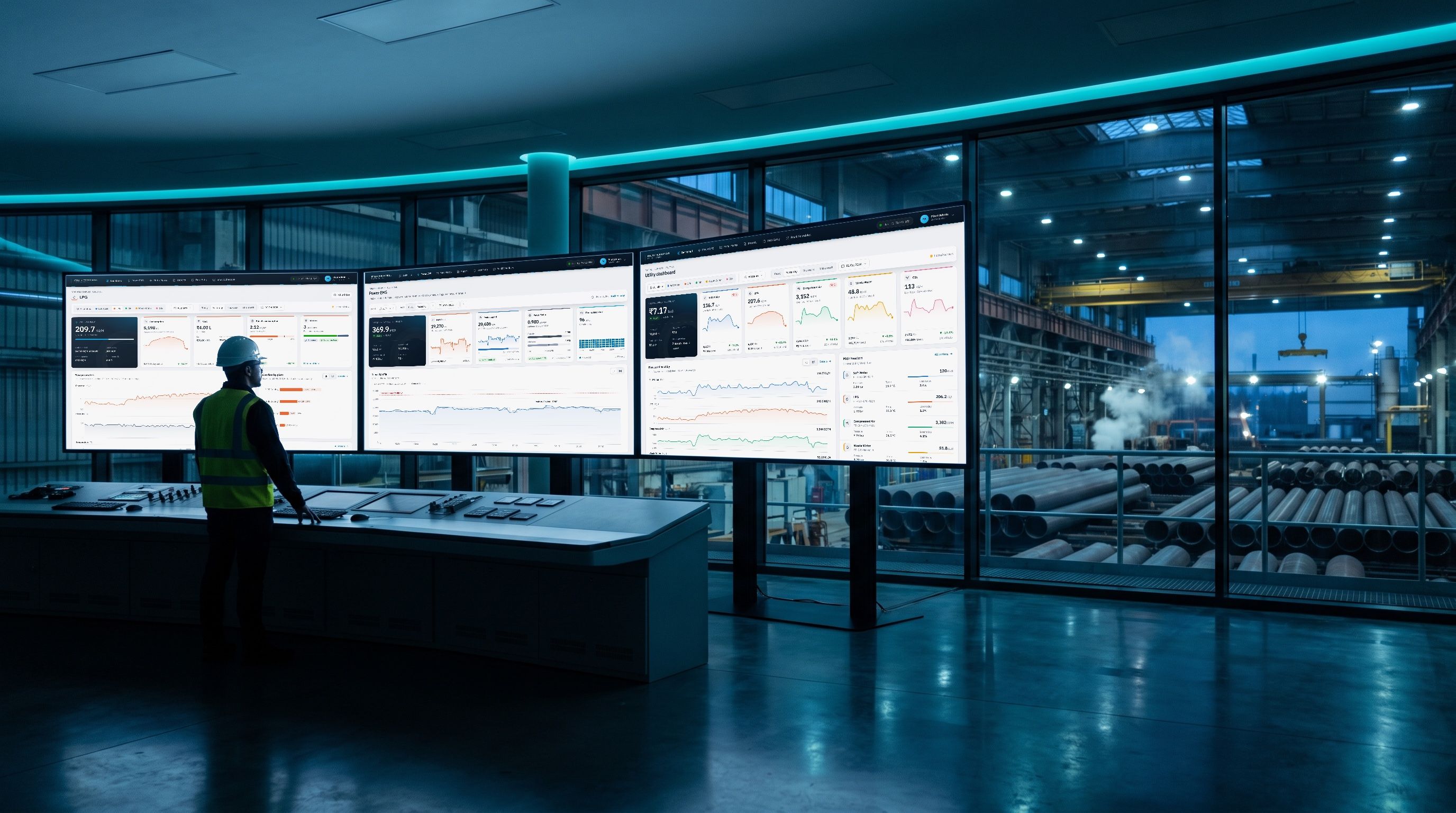Utility Monitoring System: Plant utility monitoring app