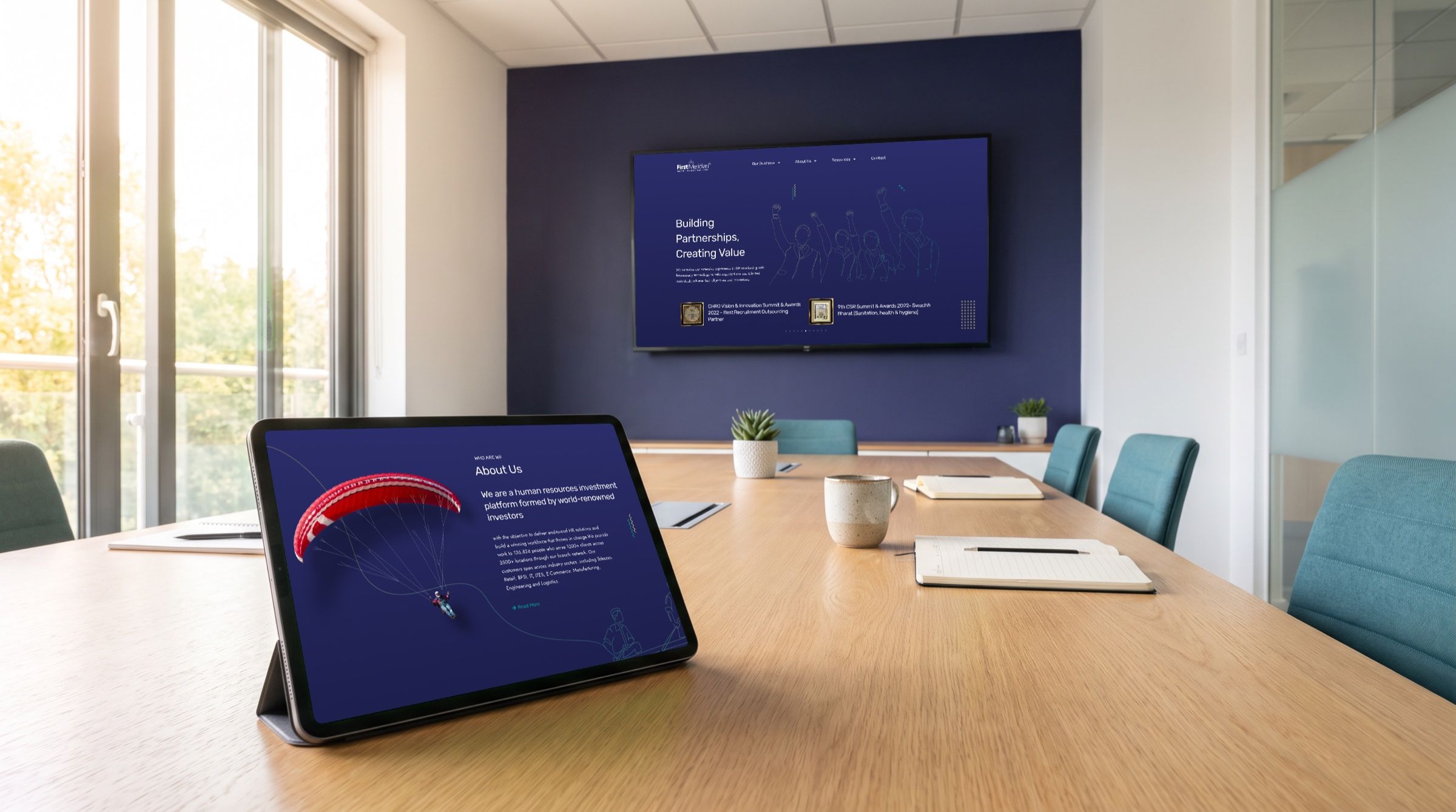 FirstMeridian: Workforce group website